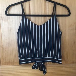 Striped tank top